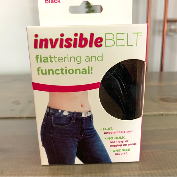 5/$25 Invisible Belt Black - Picture 2 of 6